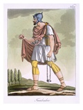 Funditores, Illustration from 'L'Antique Rome', Engraved by Labrousse, Published 1796 Giclee Print by Jacques Grasset de Saint-Sauveur