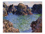 Port-Goulphar, Belle-Ile, Brittany, 1886 (Oil on Canvas) Giclee Print by Claude Monet