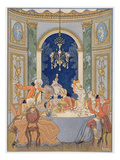 Illustration from 'Les Liaisons Dangereuses' by Pierre Choderlos De Laclos (1741-1803) Giclee Print by Georges Barbier