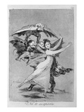 193-0082172 You Will Not Escape, Plate 72 of 'Los Caprichos', 1799 (Etching) Giclee Print by Francisco Jose de Goya y Lucientes