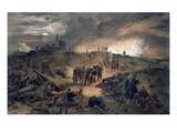 Interior of the Malakoff, Plate from 'The Seat of War in the East' Giclee Print by William 'Crimea' Simpson