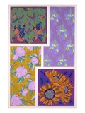 Plate 11, from 'Forms and Colours', C.1930 (Colour Litho) Giclee Print by Auguste H. Thomas
