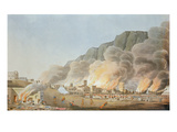 Rus Ul Khyma from the SW and the Situation of the Troops, November 13th 1809 Giclee Print by R. Temple