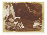 The Bedfellows, C.1843-47 (Salted Paper Print from Calotype Negative) Giclee Print by David Octavius Hill