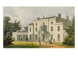 Wimbledon House, from Ackermann's 'Repository of Arts', Published 1826 (Colour Litho) Giclee Print by Thomas Hosmer Shepherd