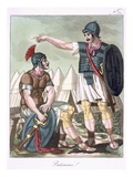 Praetorian Guard, Illustration from 'L'Antique Rome', Engraved by Labrousse, Published 1796 Giclee Print by Jacques Grasset de Saint-Sauveur