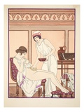 Sponge Bath, Illustration from 'The Works of Hippocrates', 1934 (Colour Litho) Giclee Print by Joseph Kuhn-Regnier