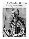 Joan of Arc (Engraving) Giclee Print by Andre Thevet