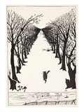 The Cat That Walked by Himself, Illustration from 'Just So Stories for Little Children' Giclee Print by Joseph Rudyard Kipling