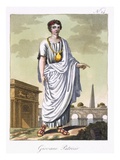 A Young Patrician, Illustration from 'L'Antique Rome', Engraved by Labrousse, Published 1796 Giclee Print by Jacques Grasset de Saint-Sauveur