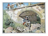 Frederick the Great (1712-86), King of Prussia; Giclee Print by Richard Knoetel