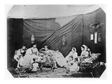 Women in Algiers, C.1860 (B/W Photo) Giclee Print by Jacques Antoine Moulin
