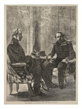The Meeting of Napoleon and the King of Prussia, September 1870 Giclee Print by  French