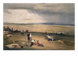 Camp of the Third Division, Plate from 'The Seat of War in the East' Giclee Print by William 'Crimea' Simpson