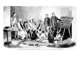 Education of Muslims in Algeria - School for Boys under the Direction of Mr. Depielle Giclee Print by  French