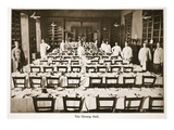 The Dining Hall, Donington Hall, Illustration from 'German Prisoners in Great Britain' Giclee Print by  English Photographer