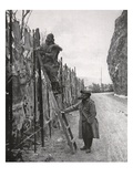 The Gentle Art of Camouflage in the Vosges, Illustration from 'The Illustrated War News' Giclee Print by  French Photographer