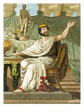 Rex Sacrificulus, Illustration from 'L'Antique Rome', Engraved by Labrousse, Published 1796 Giclee Print by Jacques Grasset de Saint-Sauveur