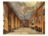 The Ball Room, Windsor Castle, from 'Royal Residences', Engraved by Thomas Sutherland (B.1785) Reproduction procédé giclée par Charles Wild