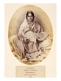 Wuzeerun, Bazar Woman, Mahomedan, Saharunpoor, from 'The People of India', by J. Forbes Watson Giclee Print by  English Photographer