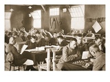 The Y.M.C.A. Games Room, Dorchester, Illustration from 'German Prisoners in Great Britain' Giclee Print by  English Photographer