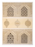 Tekih Cheik Hacen Sadaka, Ie Funerary or Tomb Mosque of Sultan Hassan, Cairo, 19th Century Reproduction procédé giclée par Emile Prisse d'Avennes
