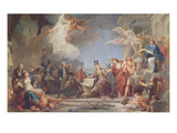 Allegory of the Declaration of the Rights of Man, 1790 (Oil on Canvas) Giclee Print by Jean-Baptiste Regnault