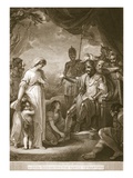 Alfred Liberating the Family of Hastings Lámina giclée por English Alfred Liberating the Family of Hastings Lámina giclée por English