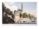 Benares on the Ganges, 1787 (Aquatint) Giclee Print by William Hodges