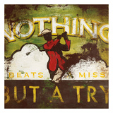 Nothing Beats A Miss Giclee Print by Rodney White