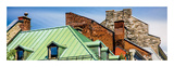 Rooftops, Old Montréal, Quebec Print by Jeff Maihara