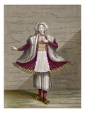 A Girl of Naxos, Plate 71 Reproduction procédé giclée par Jean Baptiste Vanmour