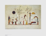 Seriousness - Fun Poster by Wassily Kandinsky