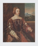 Isabella of Portugal Collectable Print by Titian (Tiziano Vecelli) 
