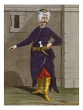 Chatir, Plate 28 Giclée-Druck von Jean Baptiste Vanmour