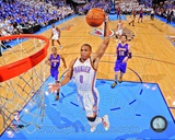 Russell Westbrook 2011-12 Playoff Action Photo