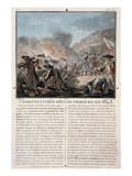 Combat Near Freiburg, 1643, Engraved by Jean Baptiste Morret (Fl.1790-1820), 1787 (Coloured Litho) Giclee Print by Antoine Louis Francois Sergent-marceau