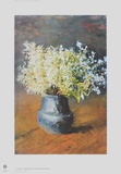 Forget me Not and Dame's Violet Collectable Print by Isaak Iljic Lewitan