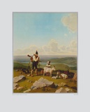 The Chamois-Hunter Collectable Print by Wilhelm Alexander Wolfgang Kobell