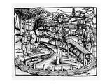 Happy Husbandsmen Tending Bees, Illustration from the 'Georgics' by Virgil, Book IV Giclee Print by  German