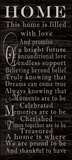 Home Sentiments Posters by Lisa Wolk