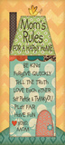 Mom's Rules Prints by Jo Moulton