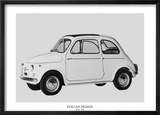Italian Design - FIAT 500 Prints