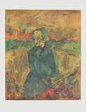 Tired Florist Collectable Print by Walter Gramatté