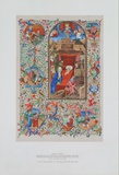 Birth of Christ - Prayer Book about 1450 Collectable Print