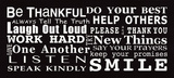 Be Thankful Prints