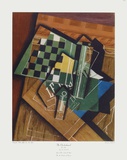The Checkerboard Collectable Print by Juan Gris