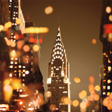 City Lights-New York Prints by Kate Carrigan