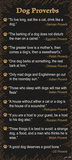 Dog Proverbs Posters by Janet White