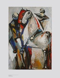 Two Riders Posters by Marino Marini